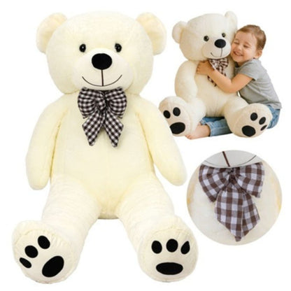 Голяма плюшена играчка Мече KRUZZEL 100 см, Екрю