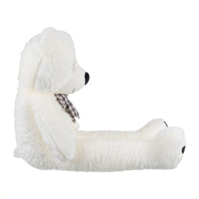 Голяма плюшена играчка Мече KRUZZEL 100 см, Екрю