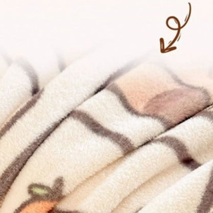 Плюшено одеяло Капибара / Capybara, 150/210 см