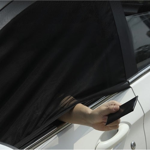 Слънцезащитна мрежа сенник и комарник за стъкла на коли 2 бр