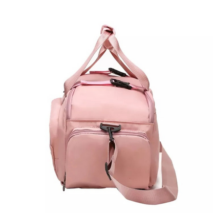 Спортен сак/Раница Т60 2 в 1, Розов/бял