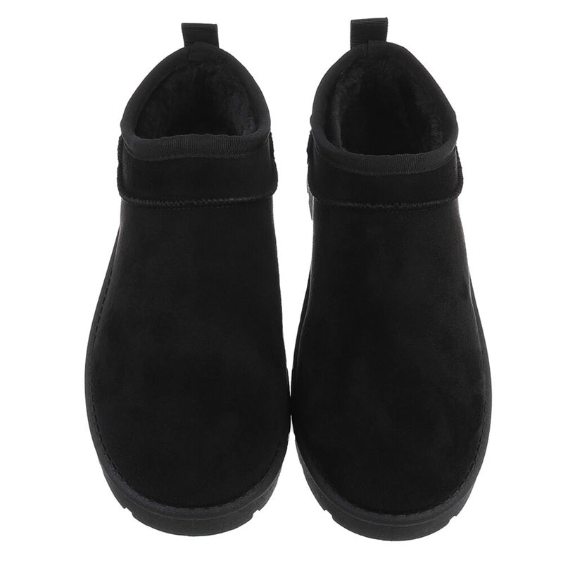 Дамски зимни боти до глезена, Черни