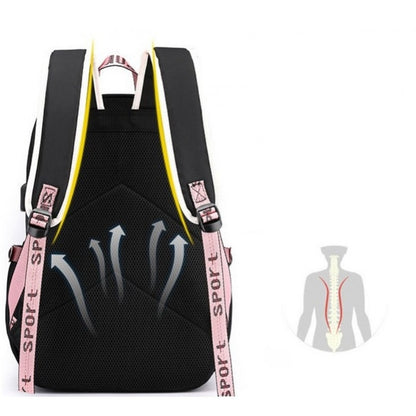 Раница с USB порт, размери 46x29x16