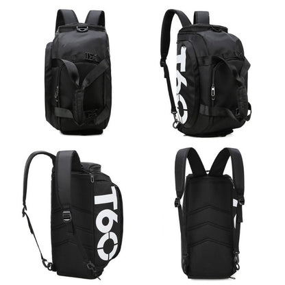 Спортен сак Т60, черен/бял