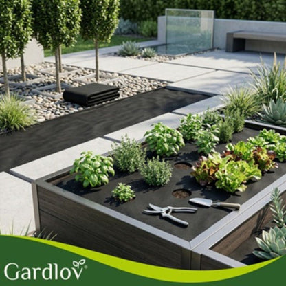 Черен агротекстил против плевели 1,6×20 м, 50 г/м² Gardlov