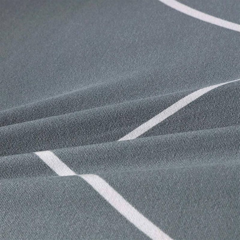 Еластичен калъф за ъглов диван, синьо-сив