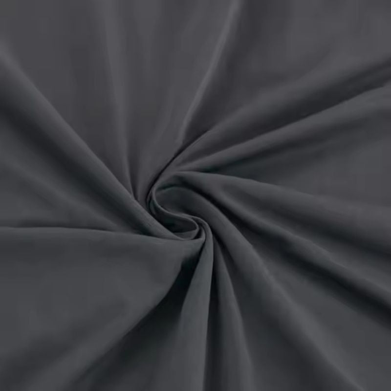 Еластични калъфи за столове Ruhhy, комплект от 6 броя, тъмно сив