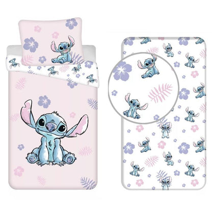 Спален комплект Лило и Стич, 100% памук, 3 части