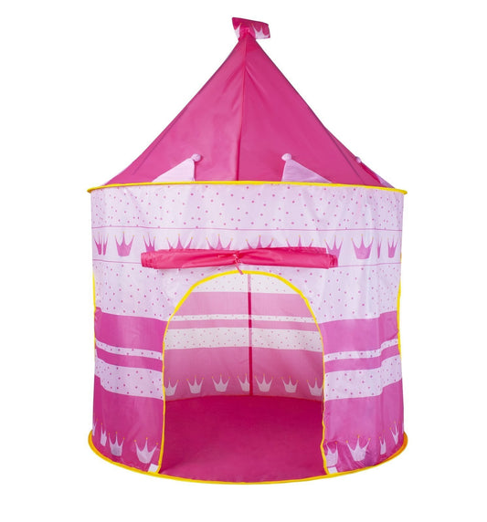 Детска палатка за игра, Розова, Замък