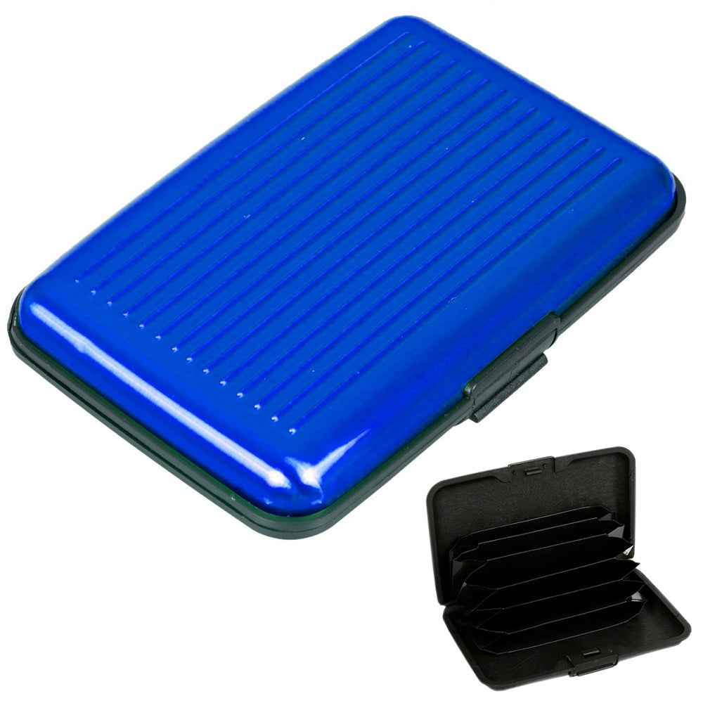 Алуминиев портфейл, картодържач с RFID защита